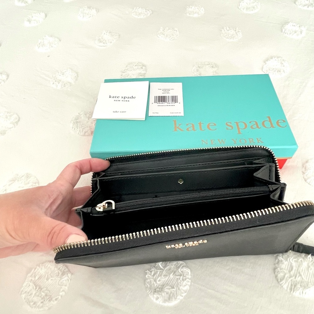 Kate spade Cameron large continental wallet